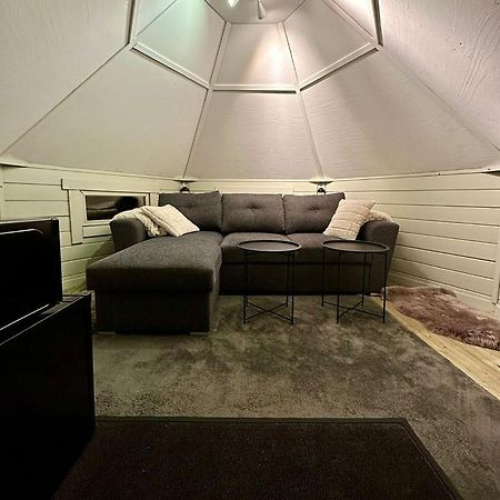 Villa Camp Caroli Hobbit Hut Jukkasjärvi Exterior foto