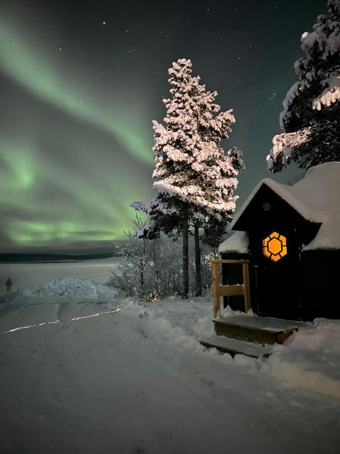 Villa Camp Caroli Hobbit Hut Jukkasjärvi Exterior foto